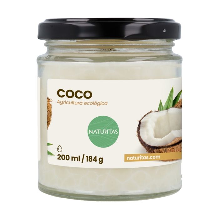 Huile de coco - NATURITAS - 200 ml sans gluten