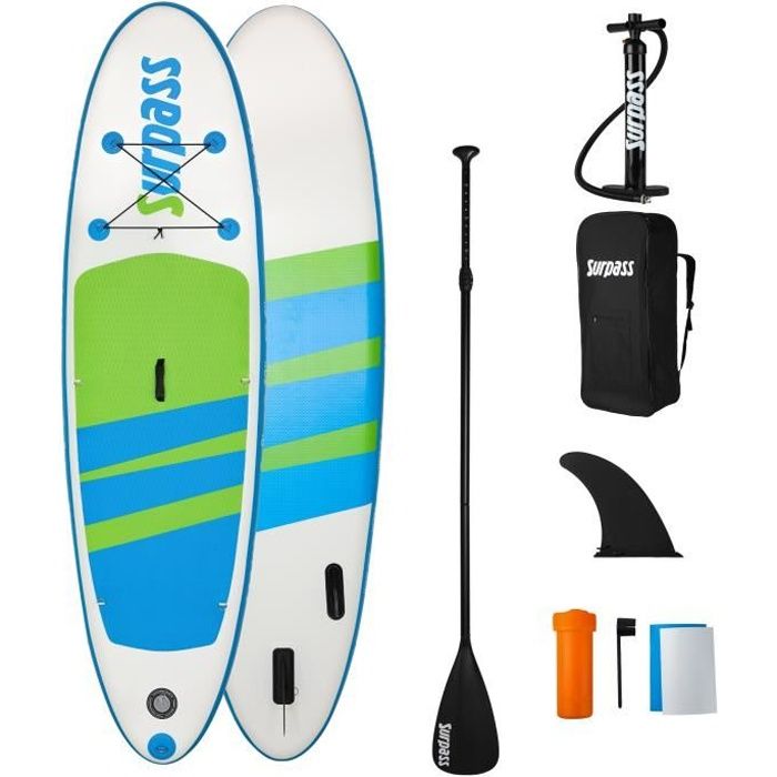 SURPASS - Kit Paddle gonflable Mako - 275x76x15cm