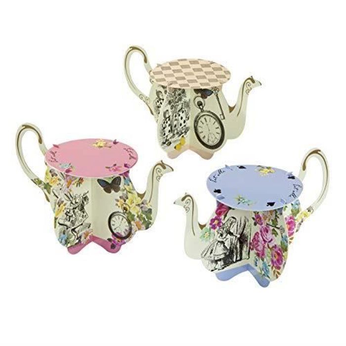 Talking Tables Alice In Wonderland Party Supplies | Cupcake Stand | Great For Mad Hatter Tea Party Birthday Party And Baby Shower |