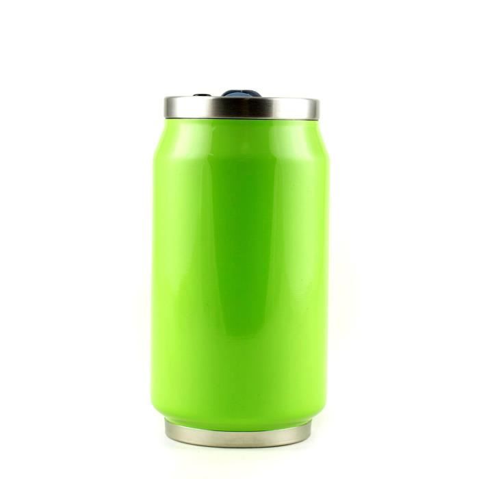 YOKO DESIGN Canette isotherme summer 280ml fluo vert