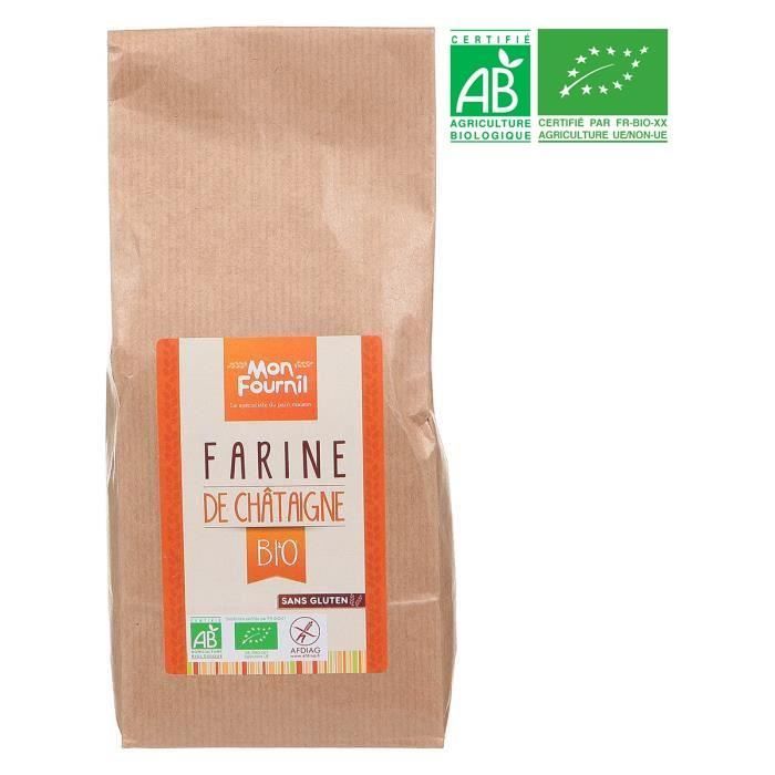 MON FOURNIL Farine de châtaigne bio - 350 g