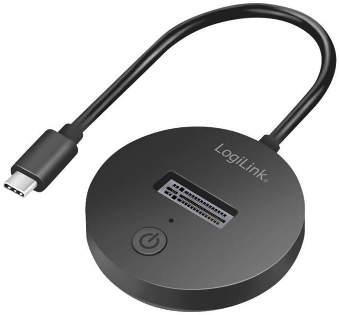 Boitier - Logilink - QP0032 - USB-C 3.2 Gen2 - SSD M.2 NVMe/SATA - 8 To max