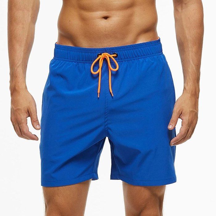 Maillot De Bain Homme Basse Taille - Séchage Rapide - Nylon Léger - Pour Plage Et Sports Nautiques