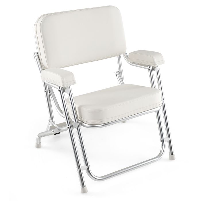 Lot De 2 Bases De Siège De Bateau En Alliage Aluminium - 17,5x17,5 Cm, Pour Poteau 1,9 Cm - Fixation Par 6 Vis
