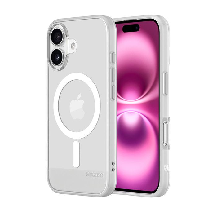 Coque iPhone 16 - Incase - Slim Case - Transparente - Semi-rigide - MagSafe