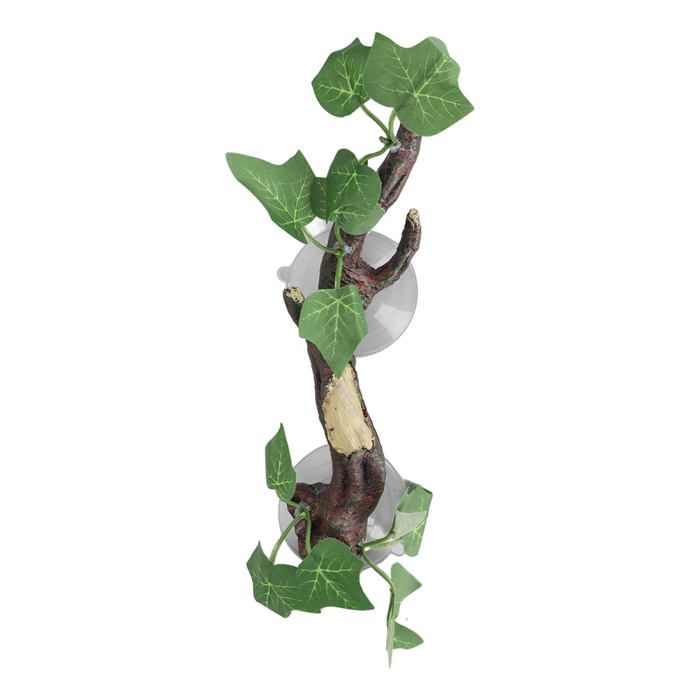 Simulation de branche dangle de reptile soulagement naturel de lennui escalade décoration de plante de terrarium pour aquarium