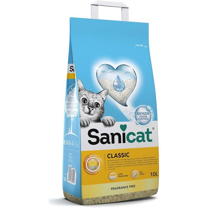 Meilleurs prix pour Litière Classique Pour Chat Sans ParfumAbsorption RapideProduit De Haute Qualité Pour LHygiène De Votre Animal De Compagnie