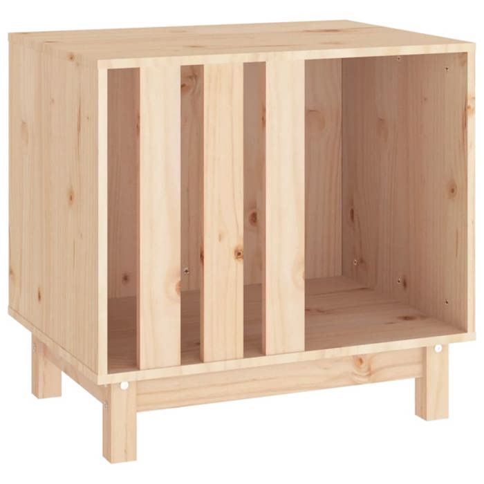 ANIMAL® Moderne Niche pour chien 60x45x57 cm Bois de pin massif