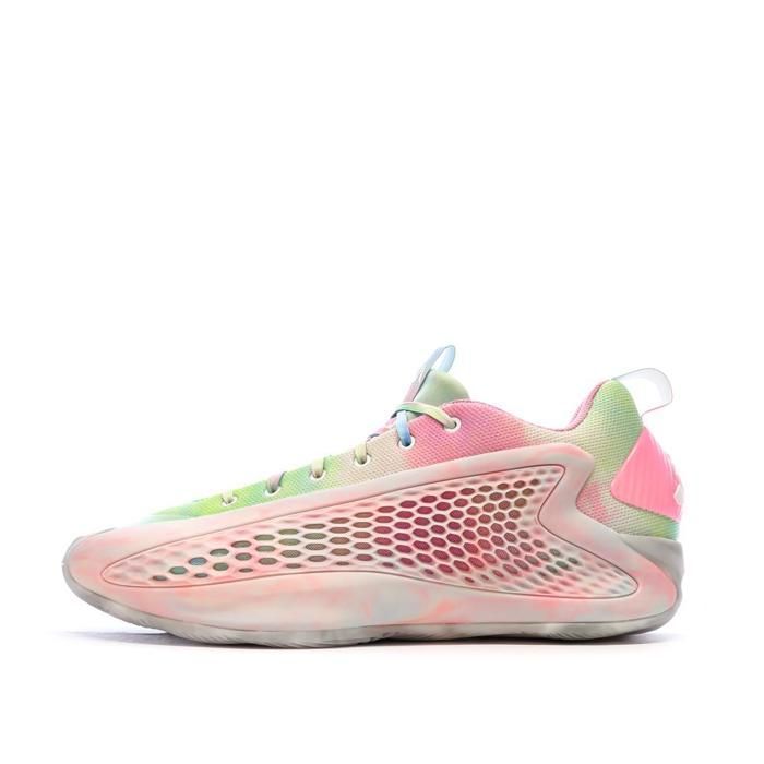 Chaussures de Basketball Rose/Blanc Homme Adidas Anthony Edwards 1 Low
