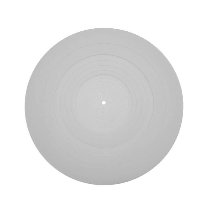 Blanc - Tapis antidérapant en Silicone, antidérapant, Durable,  antistatique, Anti vibration, pour phonographe - Cdiscount Maison