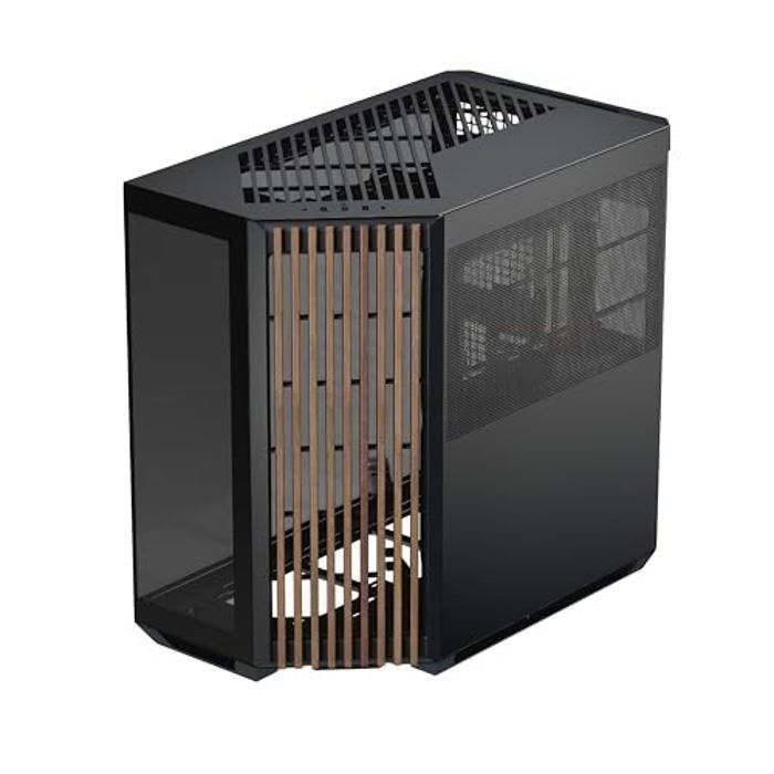 Boîtier PC ATX - APNX - V1 - Double chambre - Panneaux en verre - 10 emplacements ventilateurs