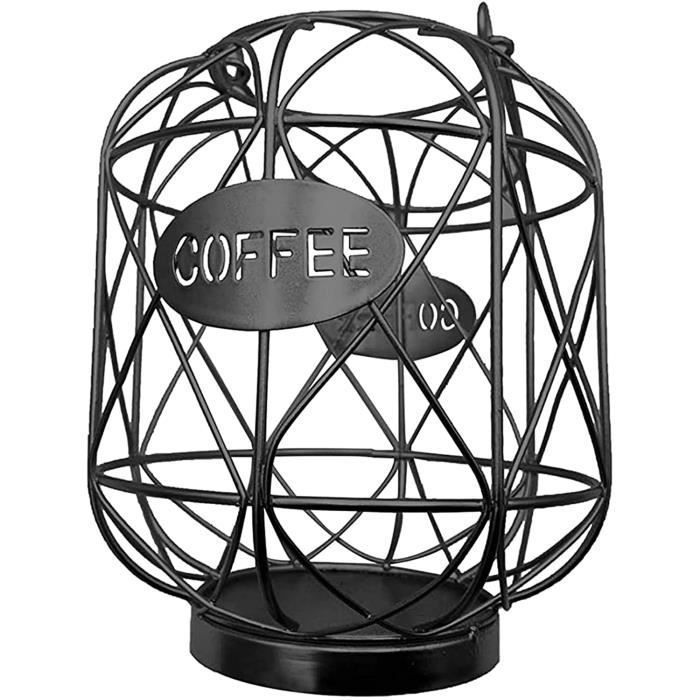 Panier Coffee Porte Capsule Café Design Original Noir - Range