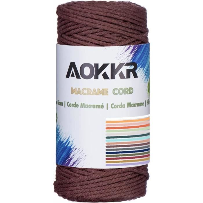 2Mm Corde Torsadée-Corde Coton Corde Ficelle Colorée Macramé Cordon