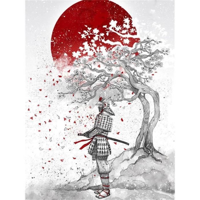 55x70cm Grand Format Diamond Painting Fleur Colorée, Point De