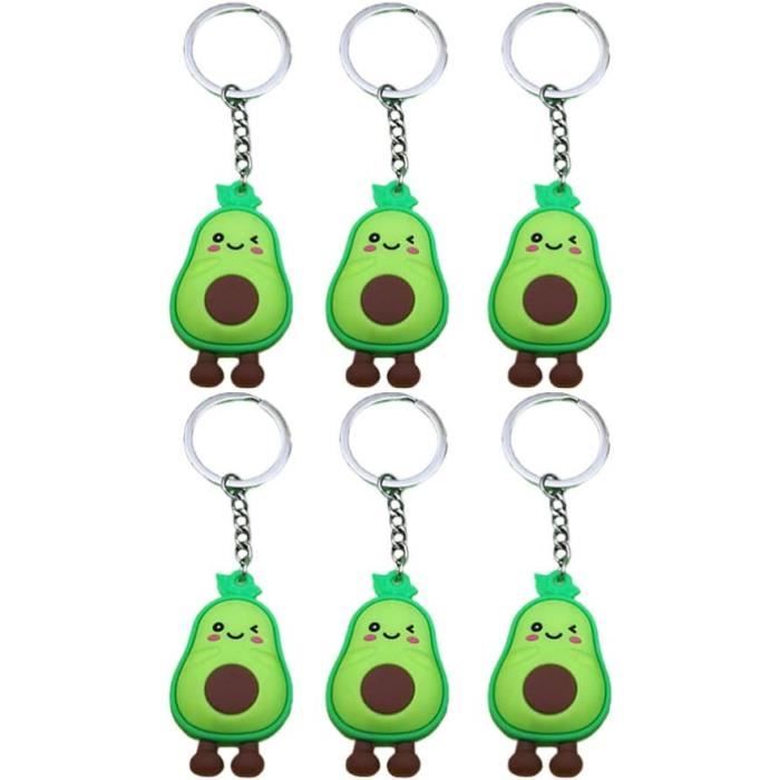 EXCEART – Lot De 12 Porte-clés En Bois – Poupées Russes Rigolotes, Design Unique, Cadeau Sympa Pour Famille Et Amis – Dimensions 3,4 X 1,7 Cm