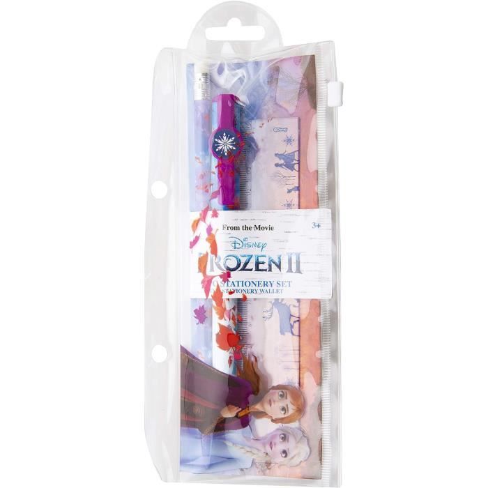 La Reine Des Neiges 2 Trousse ?? Crayons[u3192] - - Cdiscount Bagagerie - Maroquinerie