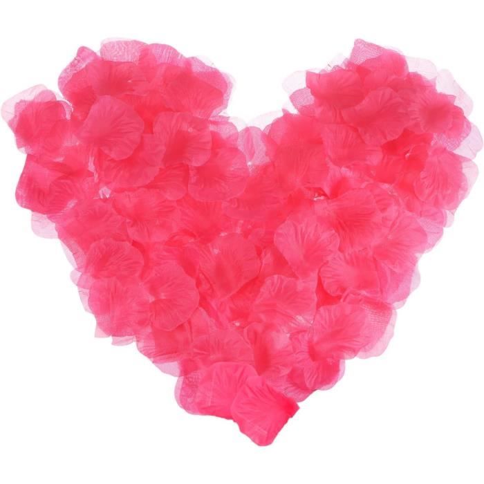 Haobase 2000 Pétales De Rose Artificiels Bleus - Décoration Romantique Mariage Et Saint-Valentin