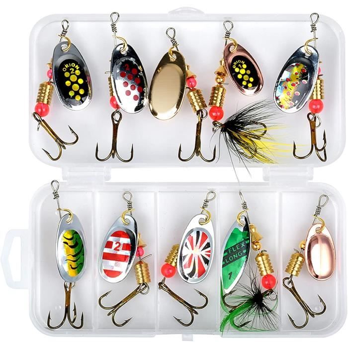Leurre Octopus 11cm blanc paillette x5 pêche en mer FLASHMER