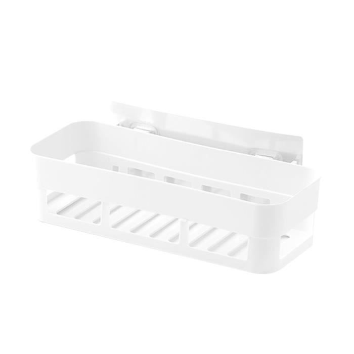 Étagère de rangement murale de salle de bain de cuisine Support de panier dangle de rack suspendu KBE