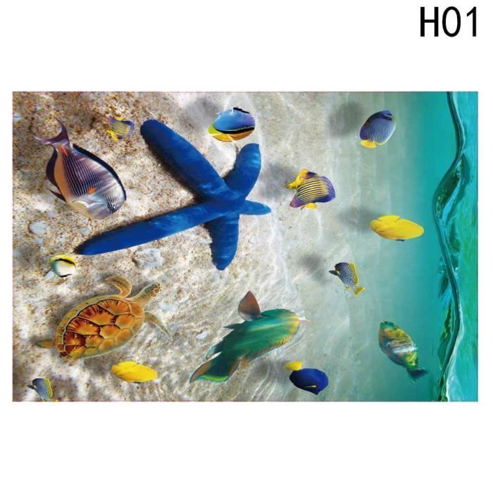 Wallpaper Amovible Beach Sea 3d Etoile De Mer Plage Sticker Mural Vinyle Art Desktop Wallpaper
