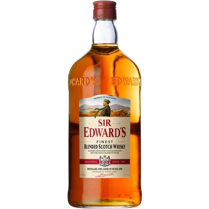 SIR EDWARDS 2.5 LITRES 40° Achat / Vente SIR EDWARDS 2.5 LITRES 40° Cdiscount