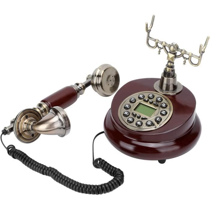 Téléphone Fixe Vintage Années 90 – Forme Bouche/langue Rouge – Rétro – Occasion