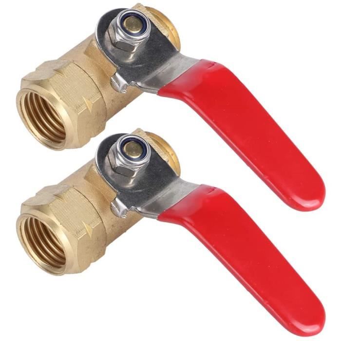 SALALIS Vanne D'arrêt De Carburant 5 Pièces 1/4 'réservoir De Gaz De