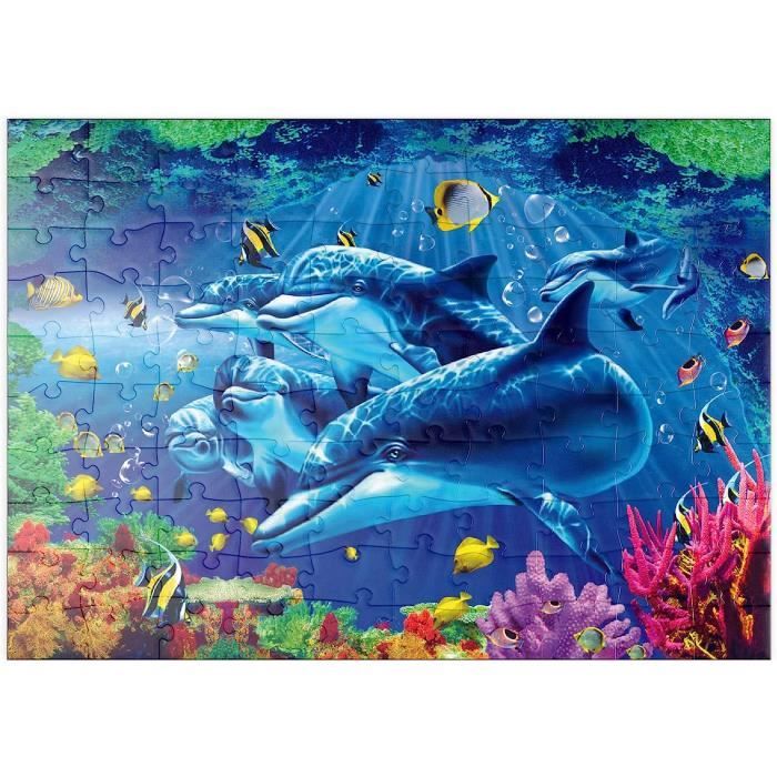 MyPuzzle La Bellezza Dei Lupi – Puzzle 200 Pezzi Premium 48x34 Cm, Stampa HD, Carta FSC, Per Adulti E Bambini