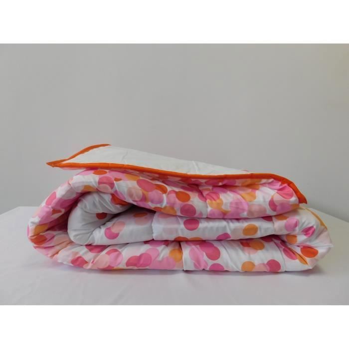 Couette légère imprimée Confetti / Non tissé - 140 x 200 - MORTREUX