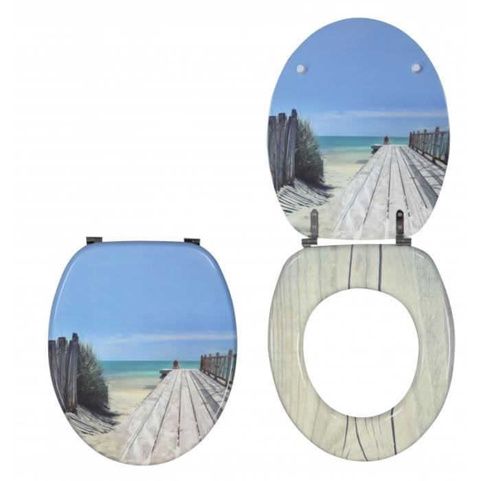 abattant wc deco holiday cdiscount bricolage