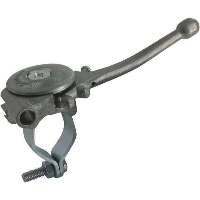 Manette d'accélération aluminium avec fixation collier - Diamètre 23-27 mm