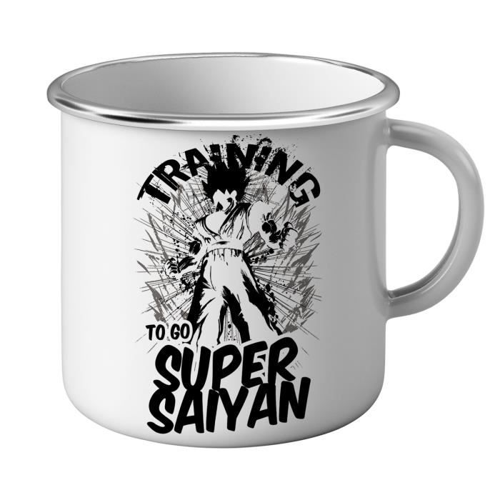 Mug émaillé STP EAST 1954 - Logo Piston - Orange