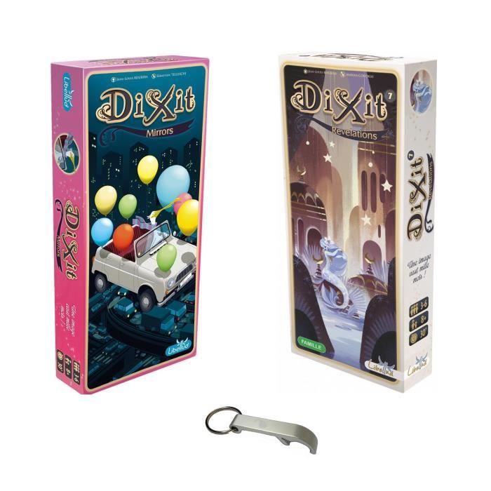 Extension Dixit Revelations + Mirrors Dixit 84 cartes Nouvelles