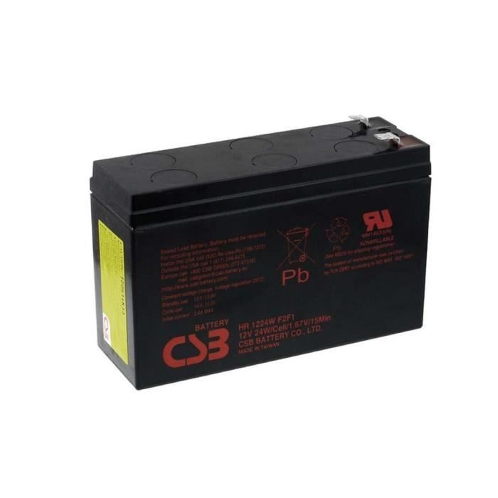 Batterie 12v Akku-net Batterie Au Plomb Gel Pour Onduleur APC Back-UPS 350 Battrie 12v