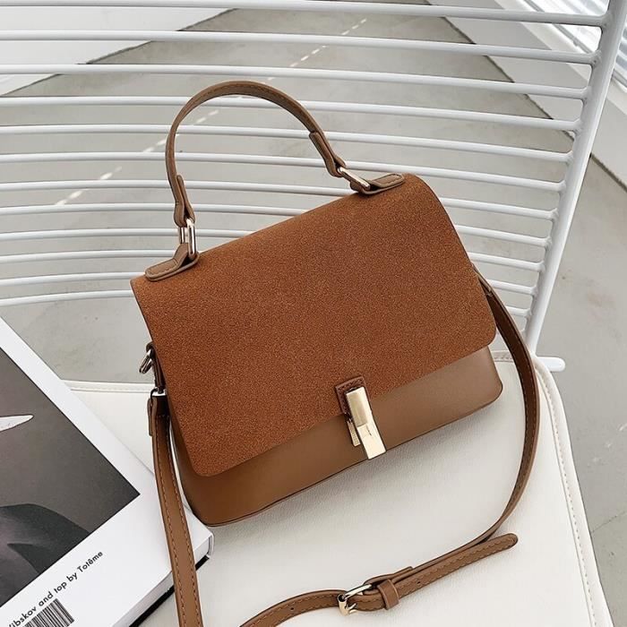 Sac sales femme daim