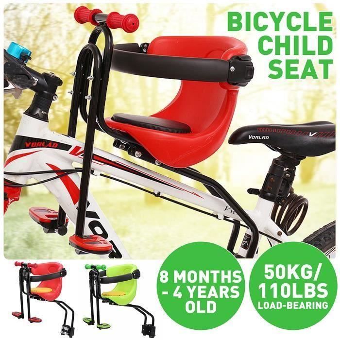 Siege De Securite Avant Pour Bebe De Velo Enfant Rouge Achat Vente Sieges 5034054444515 Cdiscount