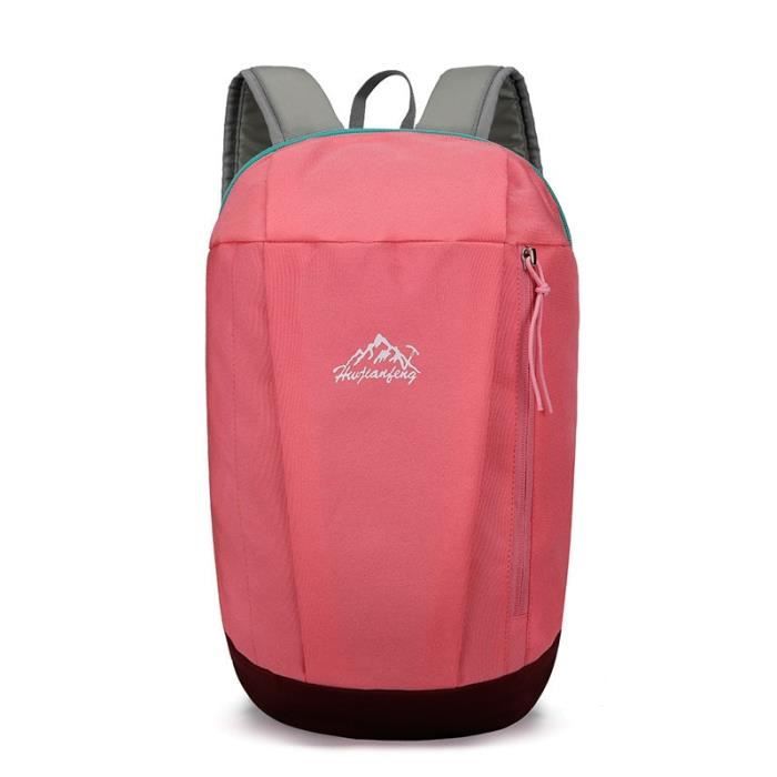 Pink -Sac à dos sportif 10 L, pour homme, femme et adolescent