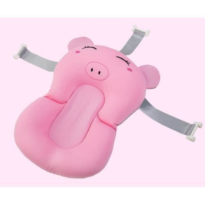 Tapis De Bain Antiderapant Pour Bebe Douche Coussin De Bain Bebe Coussin Flottant De Support Pour Bain De Bebes Cochon Cdiscount Pret A Porter