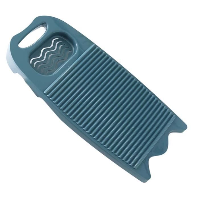 EJ.life Planche à Laver En Bois Planche à Laver En Bambou Pratique Lavage à La Main Planche De