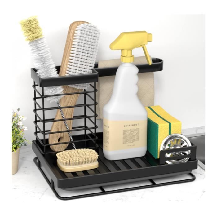 Porte éponge Pour Ventouse Meuble Cuisine,Cuisine Ventouse évier égouttoir éponge Support De Porte Eponge