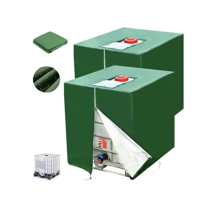 Housse Cuve 1000l Anti Uv Bâche De Protection Pour Réservoir D'eau IBC 1000 L - Film Anti-UV Bâche Cuve à Eau 1000l Anti Uv