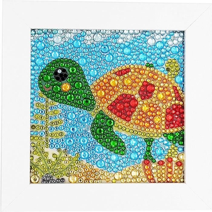 Peinture Par Numéros Tortue – Kit Créatif 50x40 Cm Pour Adultes Et Enfants, Loisirs Calme Et Décoration DIY