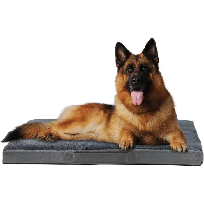 Panier Pour Chien - Coussin Dehoussable Lit Moyenne Taille Orthopédique 90X60X7.6Cm Tapis