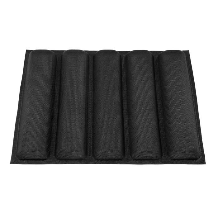 Moules à Pain Silicone 2 Pièces - 6 Cavités Rondes Pour Hamburgers Et Pâtisserie