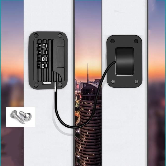 QF21402-Serrure De Protection Fenêtre Pour Enfants Serrure De Sécurité