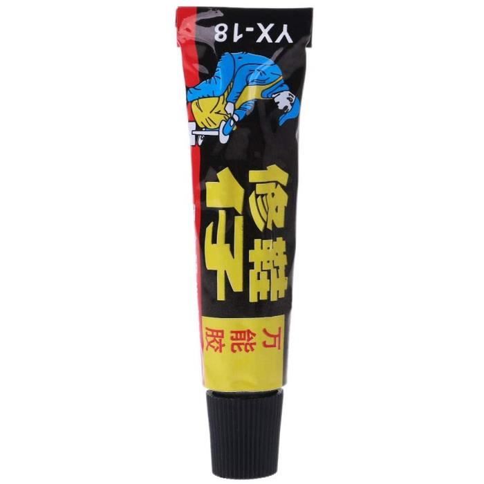 18 ML Colle de réparation Superadhésive pour Chaussure en Cuir Caoutchouc Toile Tube Forte