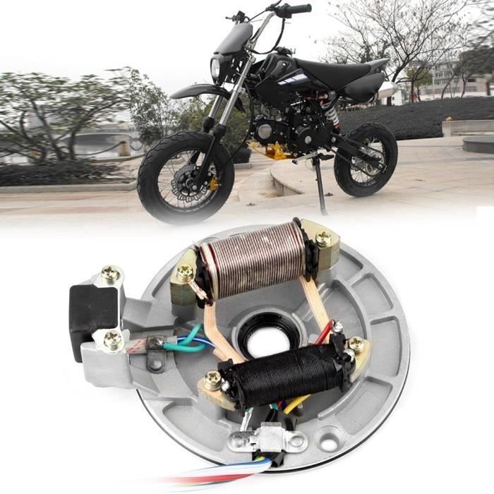 Rotor de bobine dallumage de magnéto de ramassage de plaque de stator JH70 Dirt Bike 70cc 90cc 110cc 125cc HB057