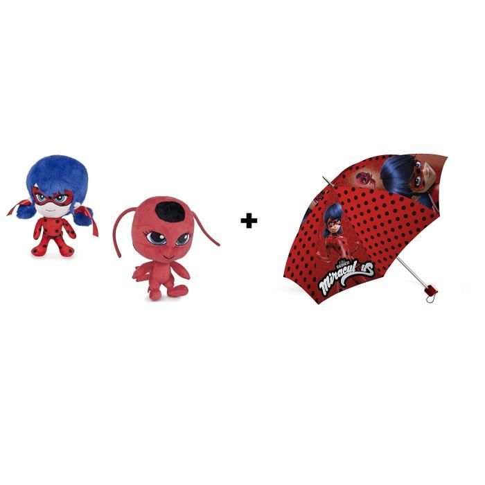 Peluche Ladybug 30cm - Miraculous: Les Aventures De Ladybug Et