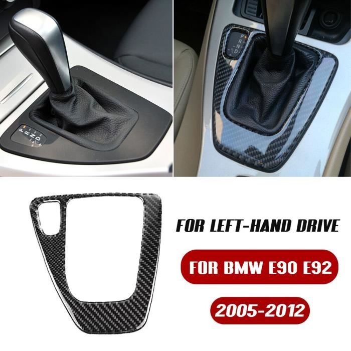Garniture Fibre Carbone Pour BMW X5/X6 E70/E71 (2009-2013) - Panneau De Levier De Vitesse, LHD Uniquement