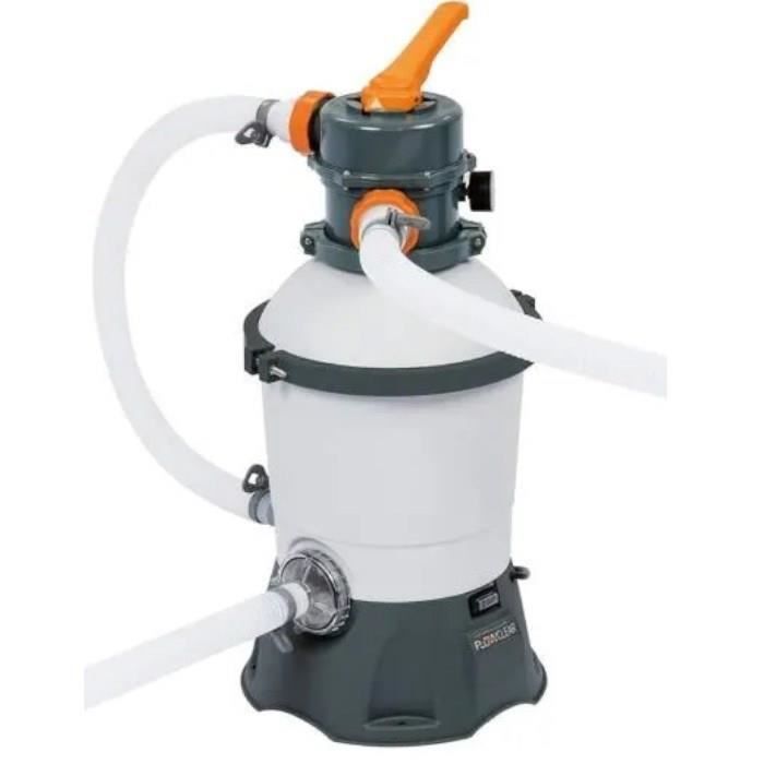 Filtre à sable BESTWAY Flowclear™ 3 028 L/h + pré-filtre compatible toutes piscines de 1 100 à 18 100 L